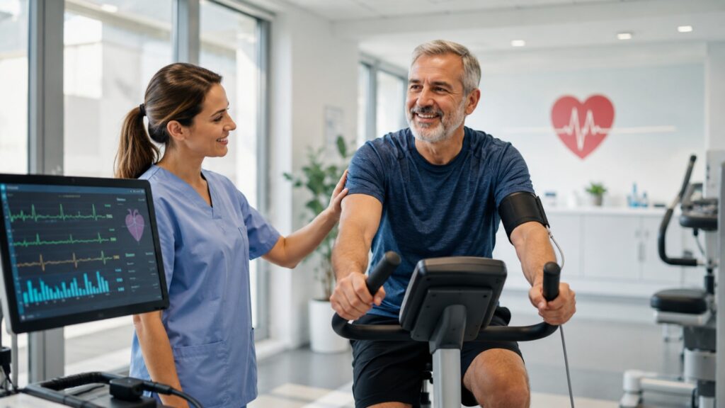 Reabilitação cardiovascular ajuda na recuperação cardíaca, melhora a qualidade de vida e orienta a retomada segura da rotina.
